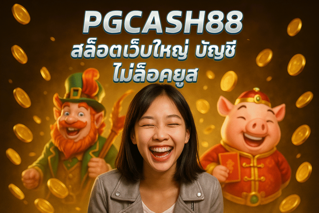 PGCASH88 สล็อตเว็บใหญ่ บัญชีปลอดภัย ไม่ล็อคยูส