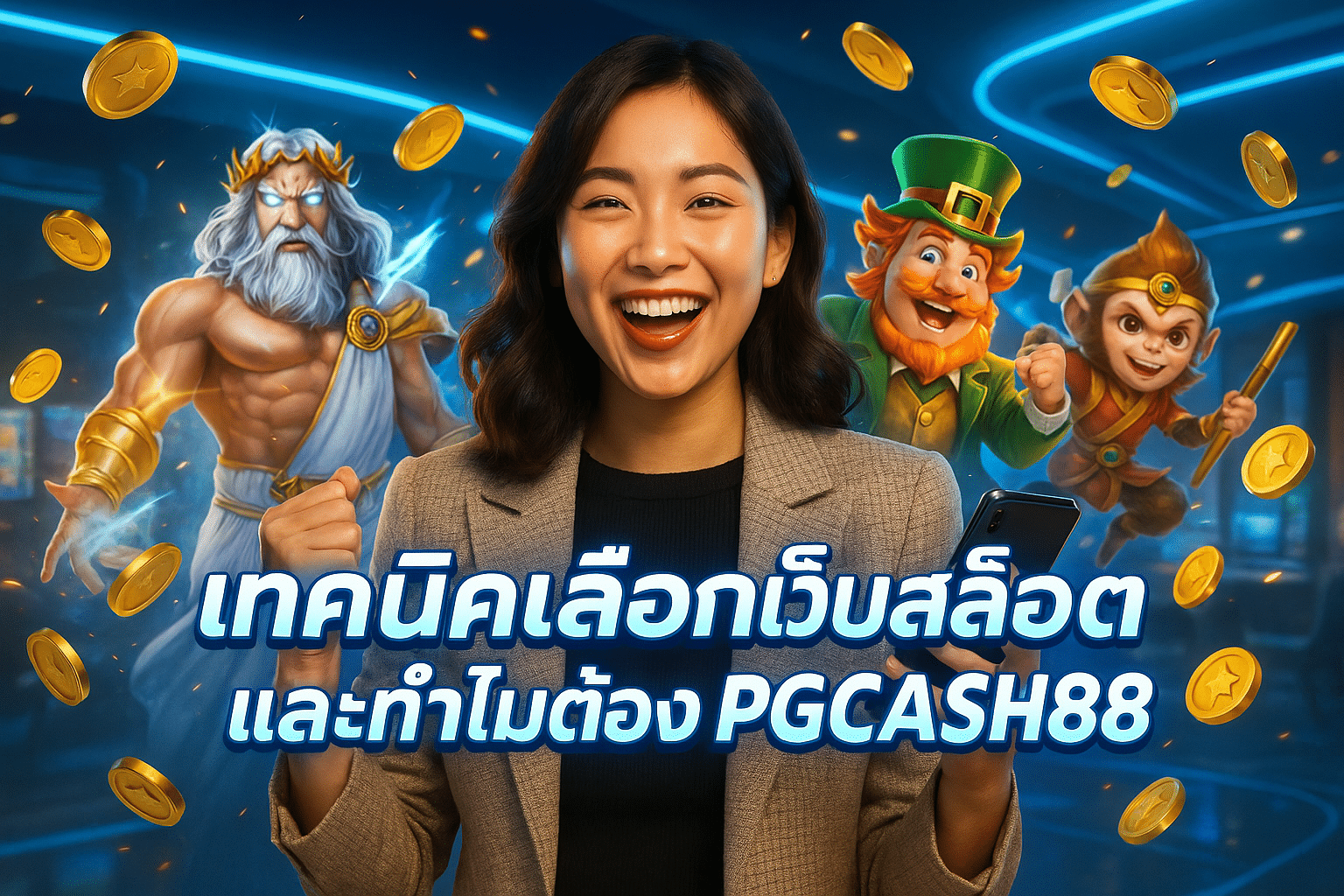 เทคนิคเลือกเว็บสล็อต และทำไมต้อง PGCASH88